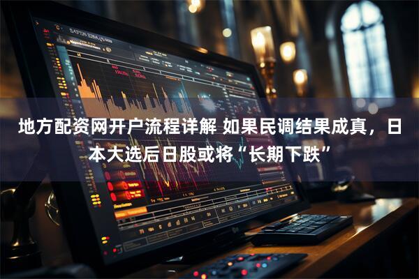 地方配资网开户流程详解 如果民调结果成真，日本大选后日股或将“长期下跌”